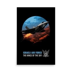 Force aérienne israélienne Les rois du ciel Poster