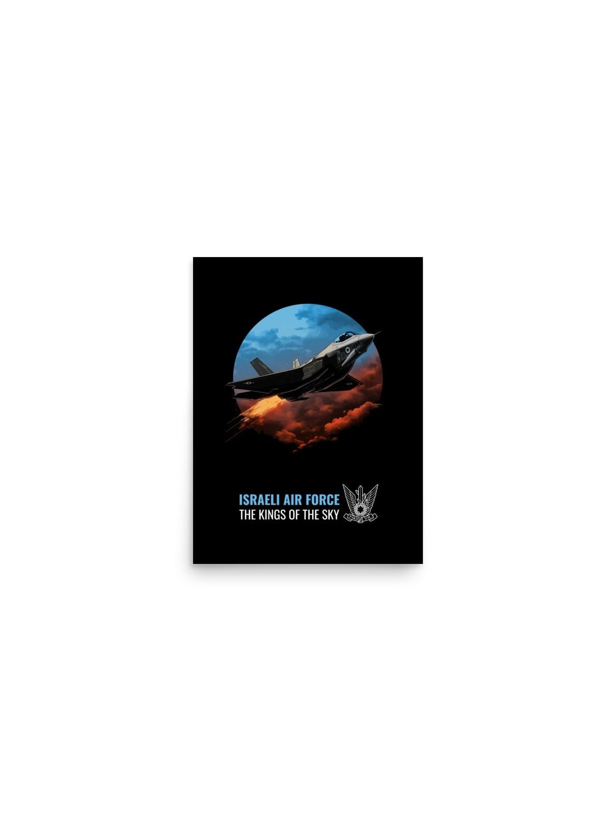 Force aérienne israélienne Les rois du ciel Poster