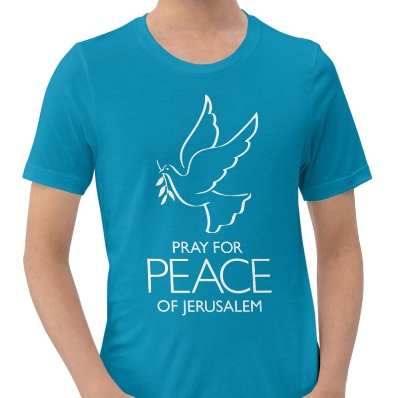 Priez pour la paix de Jérusalem T-Shirt - Unisexe