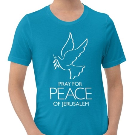 Priez pour la paix de Jérusalem T-Shirt - Unisexe
