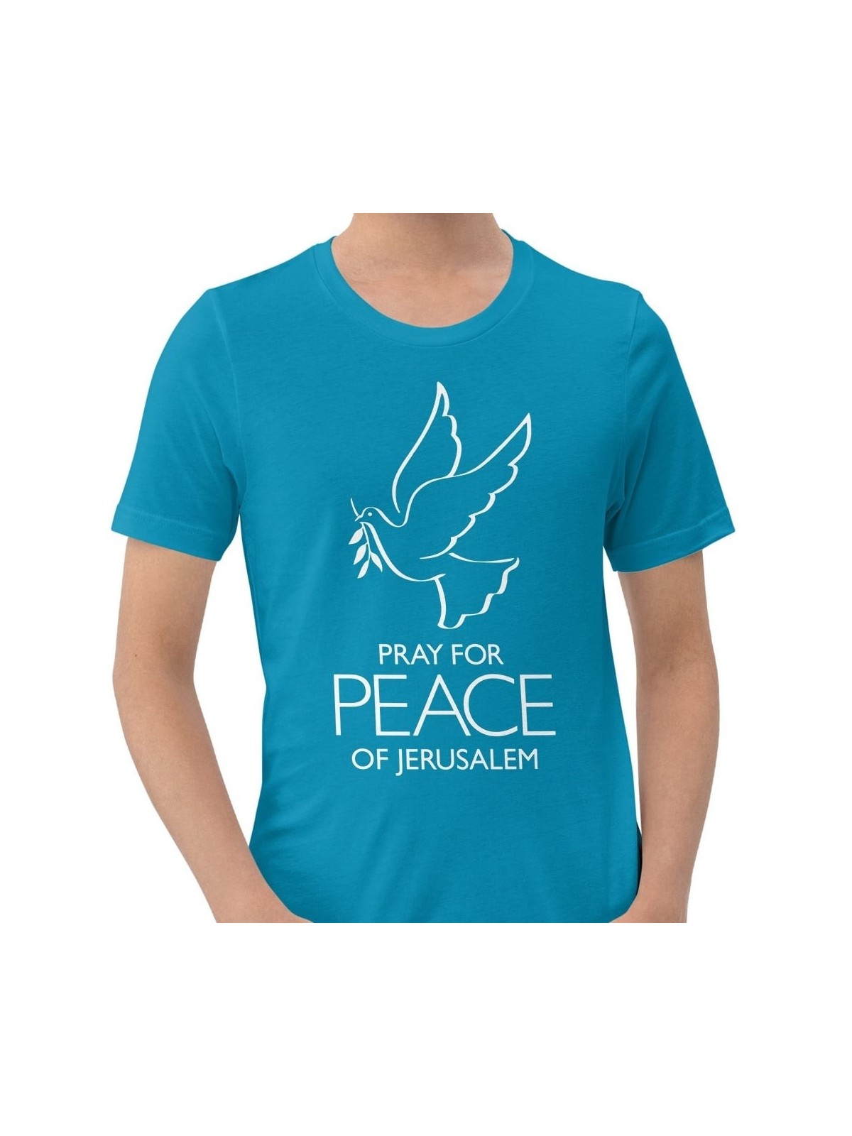 Priez pour la paix de Jérusalem T-Shirt - Unisexe