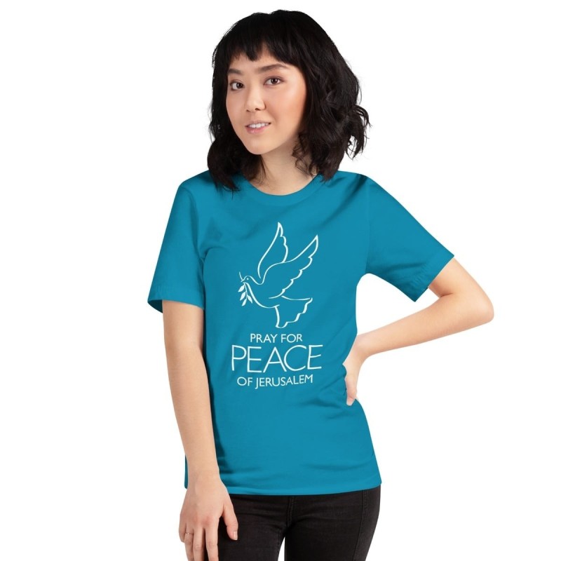 Priez pour la paix de Jérusalem T-Shirt - Unisexe