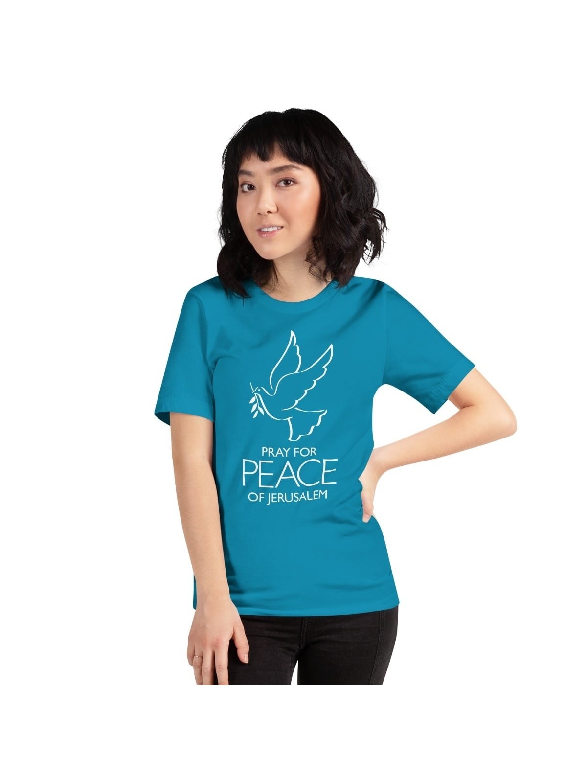 Priez pour la paix de Jérusalem T-Shirt - Unisexe