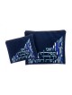 Ronit Gur Impala Blue Tallit and Tefillin B... | Talit & Tefillin Bags