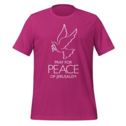 Pray for the Peace of Jerusalem T-Shirt - Unisex