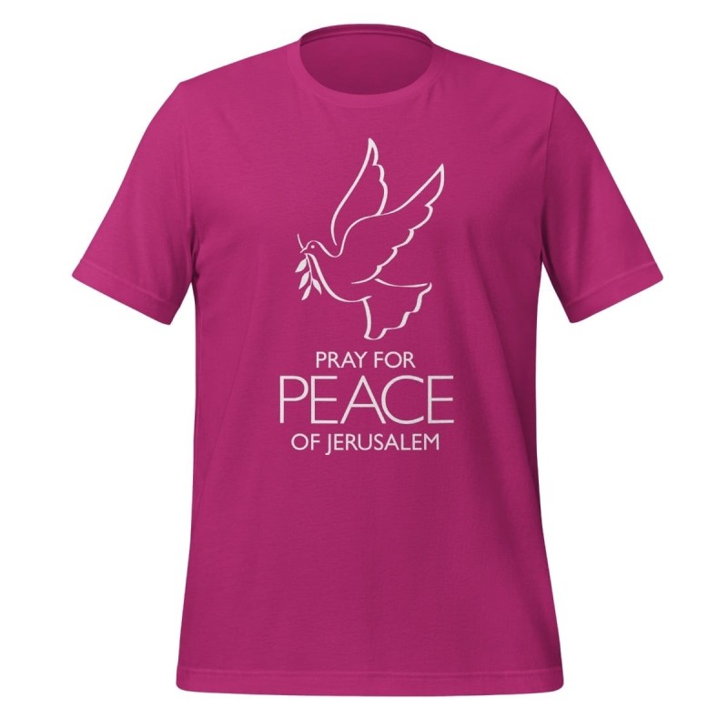 Pray for the Peace of Jerusalem T-Shirt - Unisex