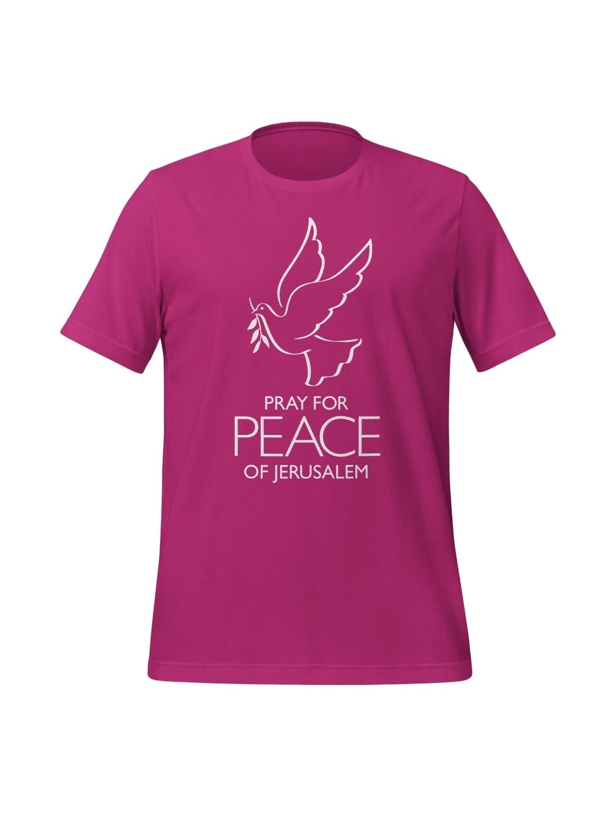 Priez pour la paix de Jérusalem T-Shirt - Unisexe