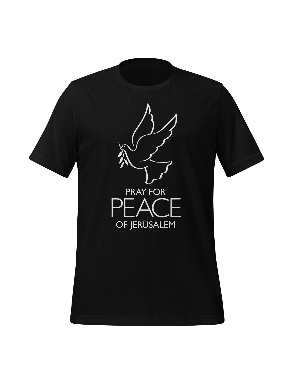 Priez pour la paix de Jérusalem T-Shirt - Unisexe