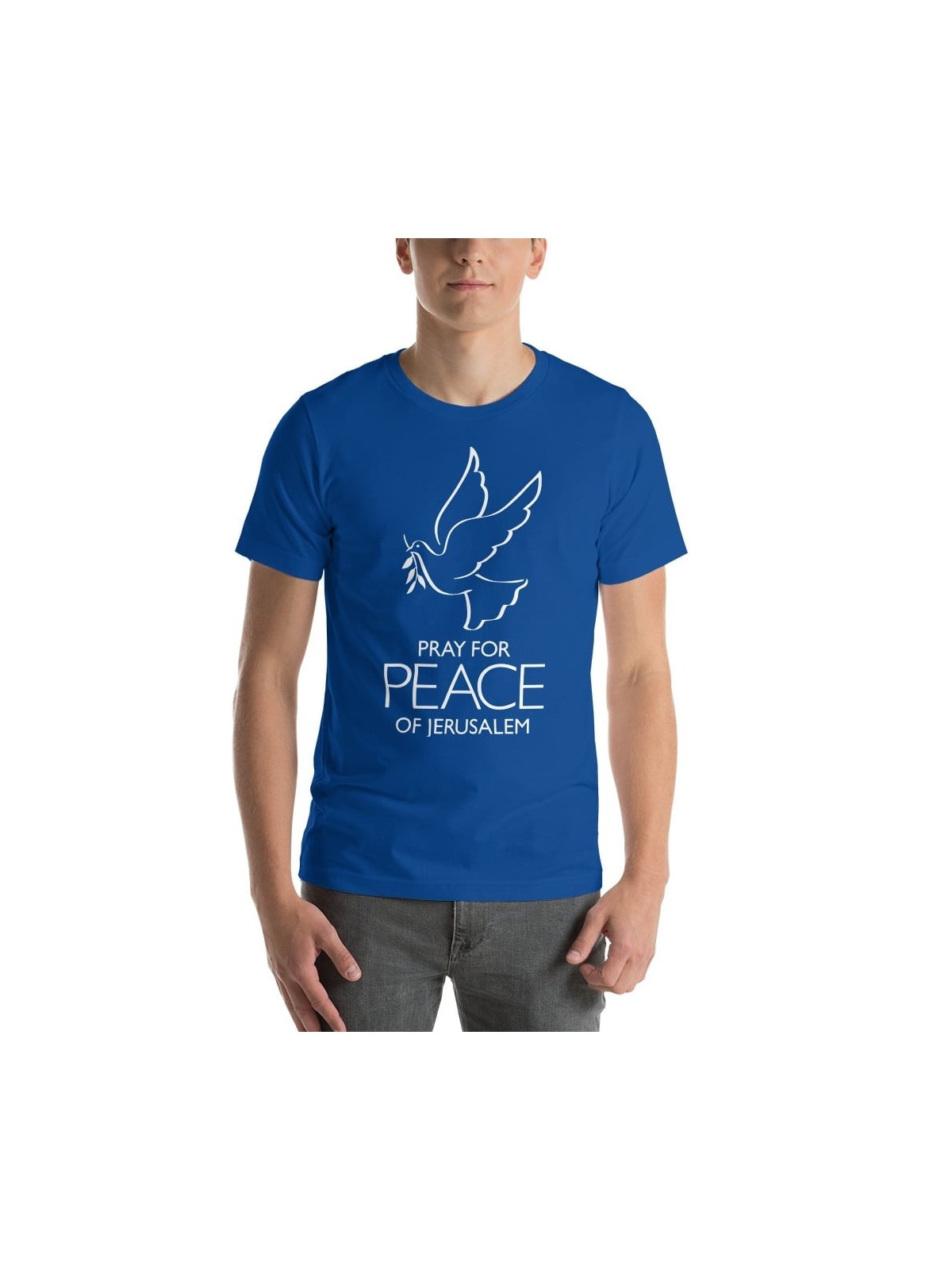 Priez pour la paix de Jérusalem T-Shirt - Unisexe