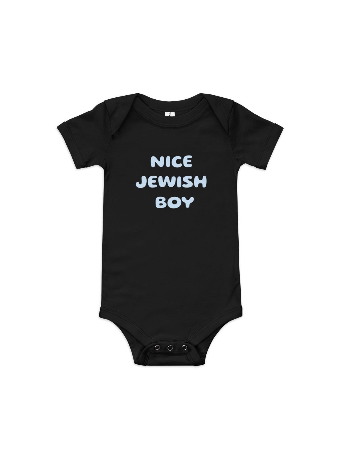 Nice Jewish Boy Onesie - Short Sleeve One-Piece for Babies