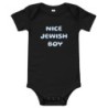 Nice Jewish Boy Onesie - Short Sleeve One-Piece for Babies