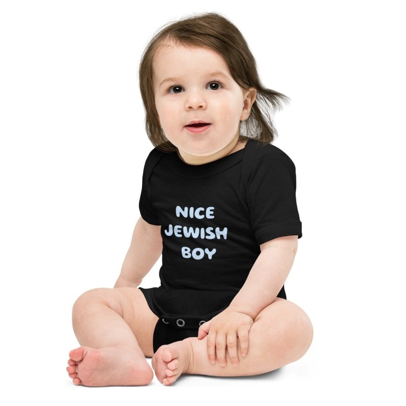 Nice Jewish Boy Onesie - Une-pièce à manches courtes pour bébés