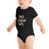 Nice Jewish Girl Onesie - Short Sleeve One-Piece for Babies