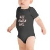 Nice Jewish Girl Onesie - Short Sleeve One-Piece for Babies