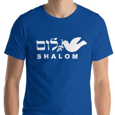 Colombe de la paix Shalom T-shirt unisexe