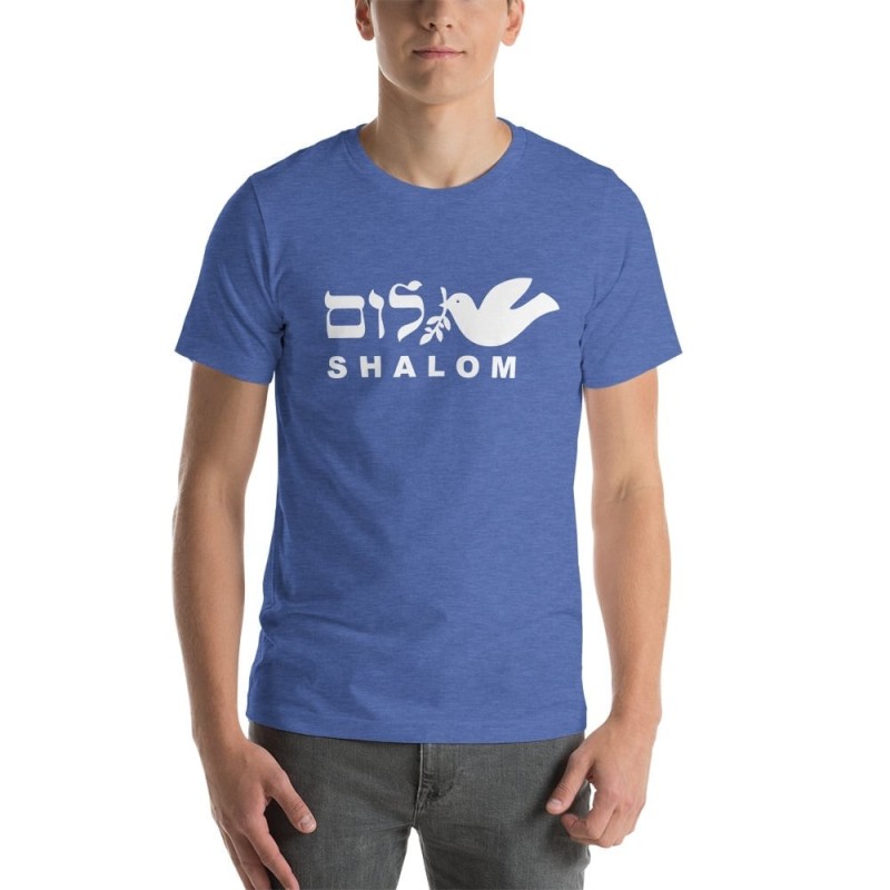 Colombe de la paix Shalom T-shirt unisexe