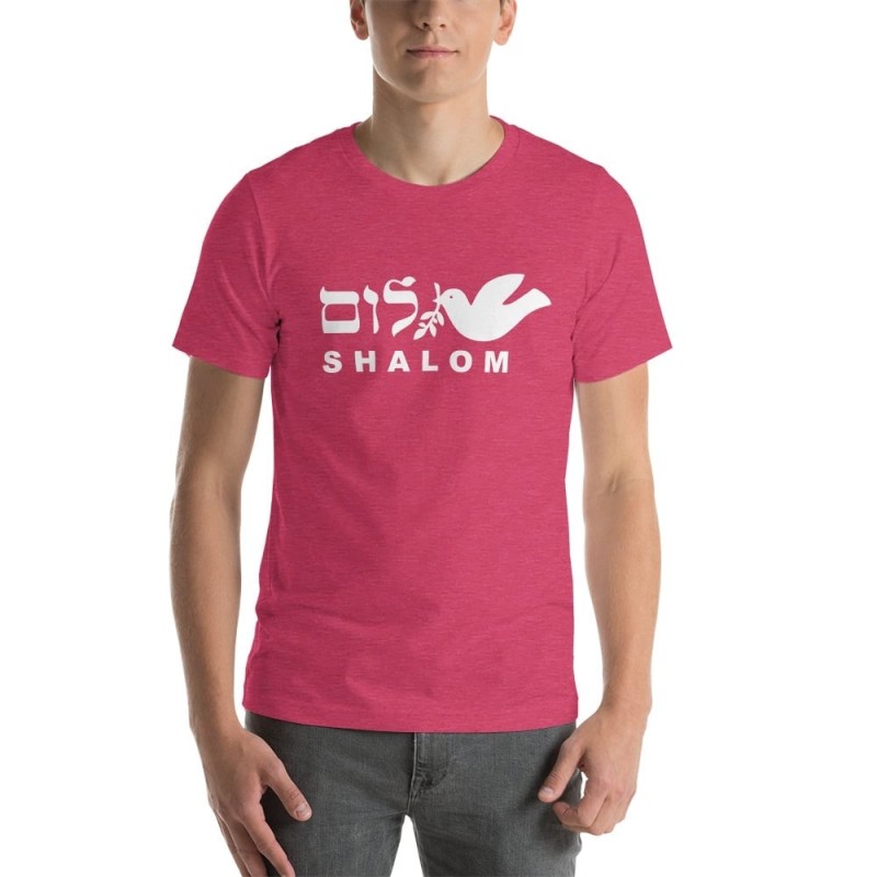 Colombe de la paix Shalom T-shirt unisexe
