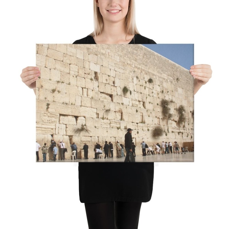 Kotel (Western Wall) Print on Canvas