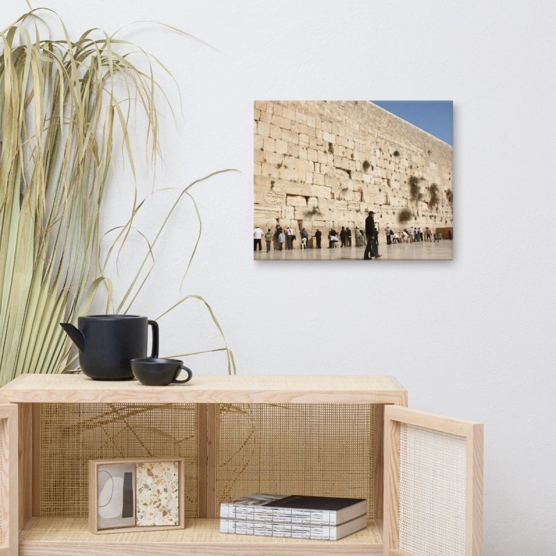 Kotel (Western Wall) Print on Canvas