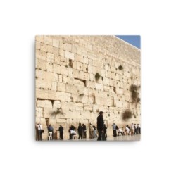 Kotel (Western Wall) Print on Canvas