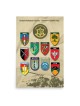 Affiche de l'armée israélienne avec insignes du corps