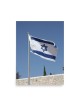 Israel Flag Over the Western Wall Poster
