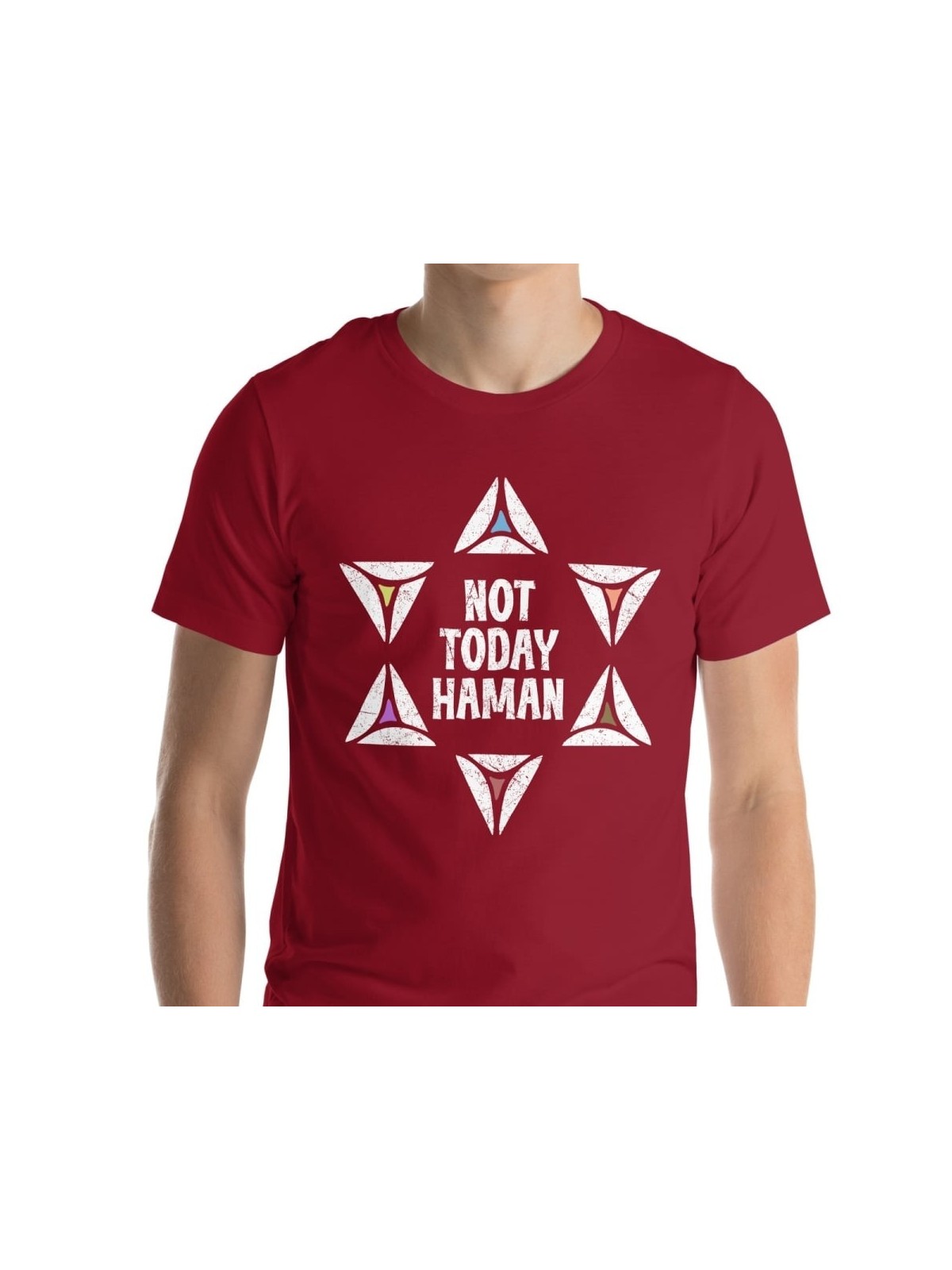 Pas aujourd’hui T-shirt Haman Pourim - Unisexe