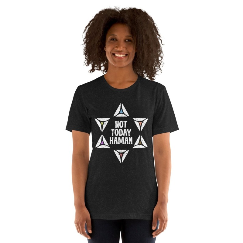 Pas aujourd’hui T-shirt Haman Pourim - Unisexe