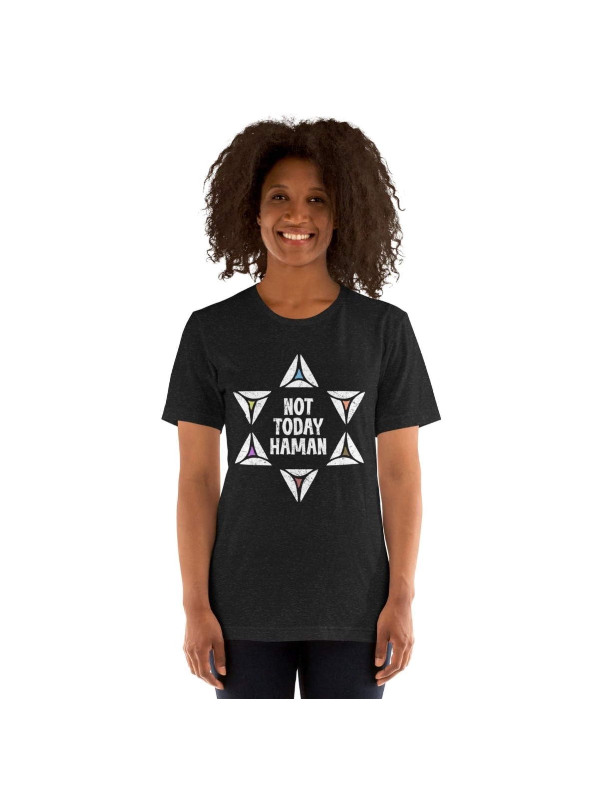 Pas aujourd’hui T-shirt Haman Pourim - Unisexe