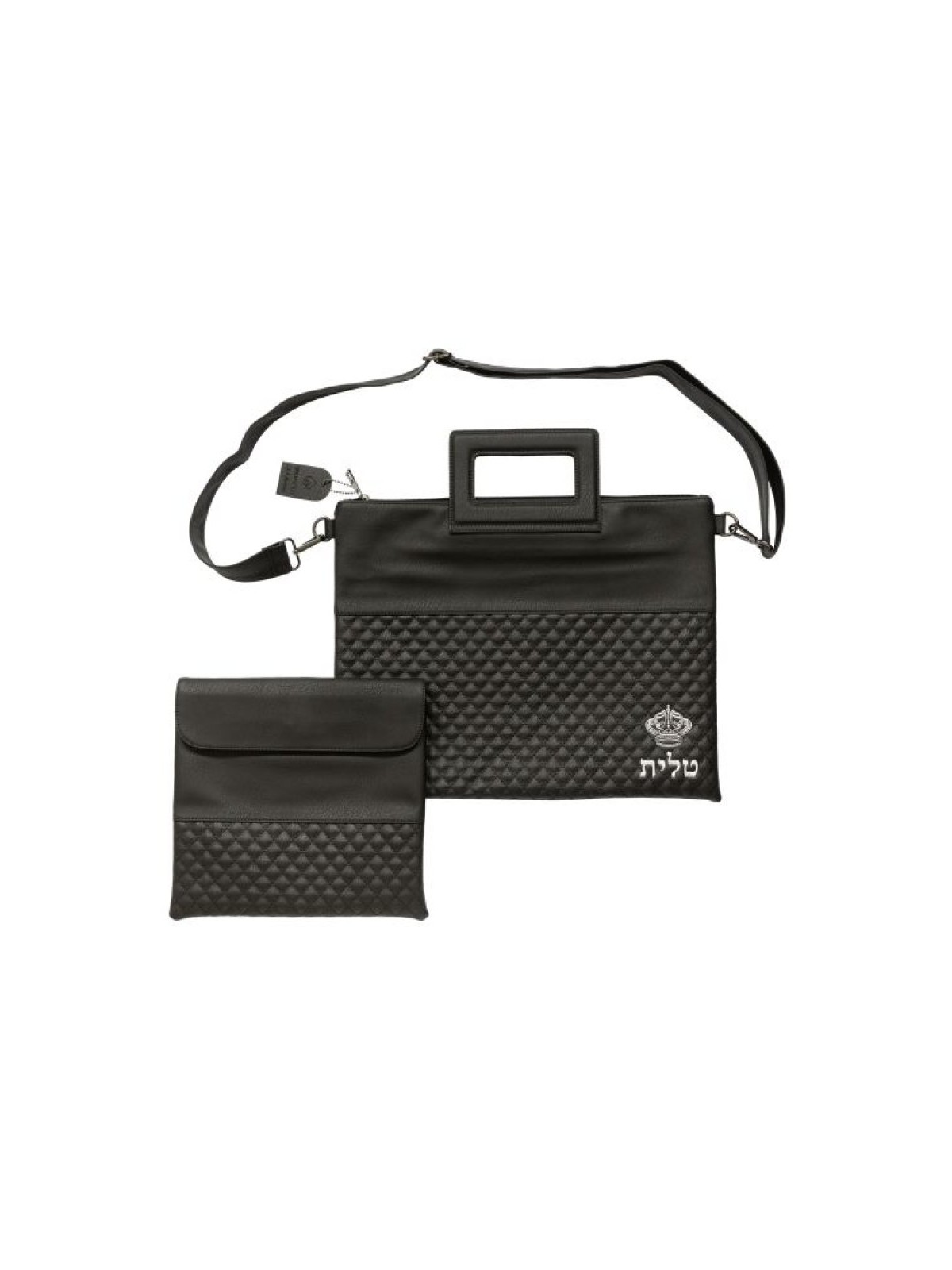 Faux Leather Tallit and Tefillin Bag Set ... | Jewish Gift from Israel