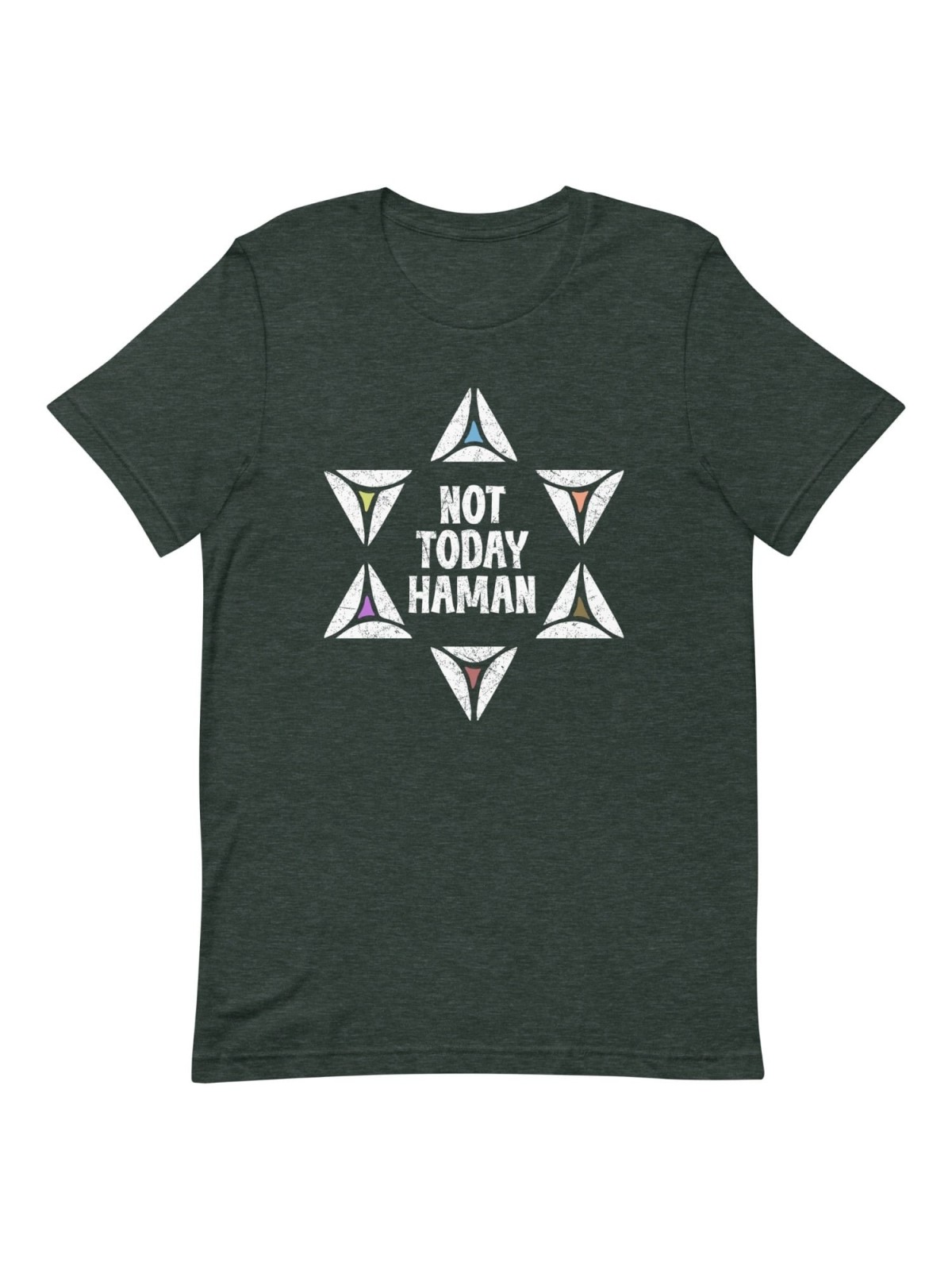 Pas aujourd’hui T-shirt Haman Pourim - Unisexe