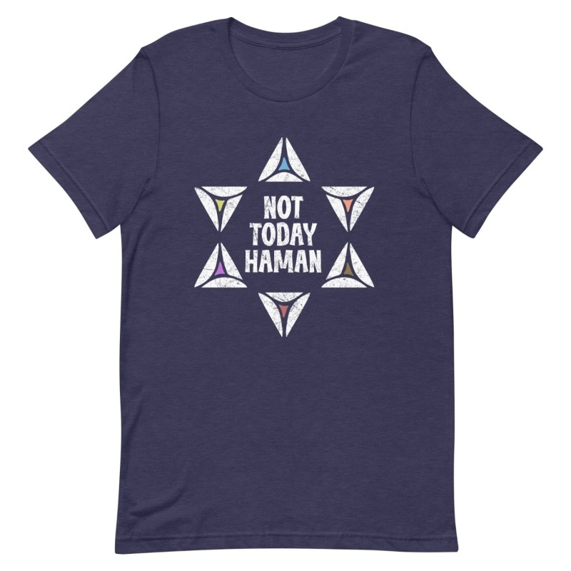 Pas aujourd’hui T-shirt Haman Pourim - Unisexe