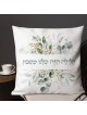 Coussin floral Pâque cette nuit, nous nous inclinons