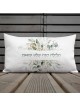 Coussin floral Pâque cette nuit, nous nous inclinons