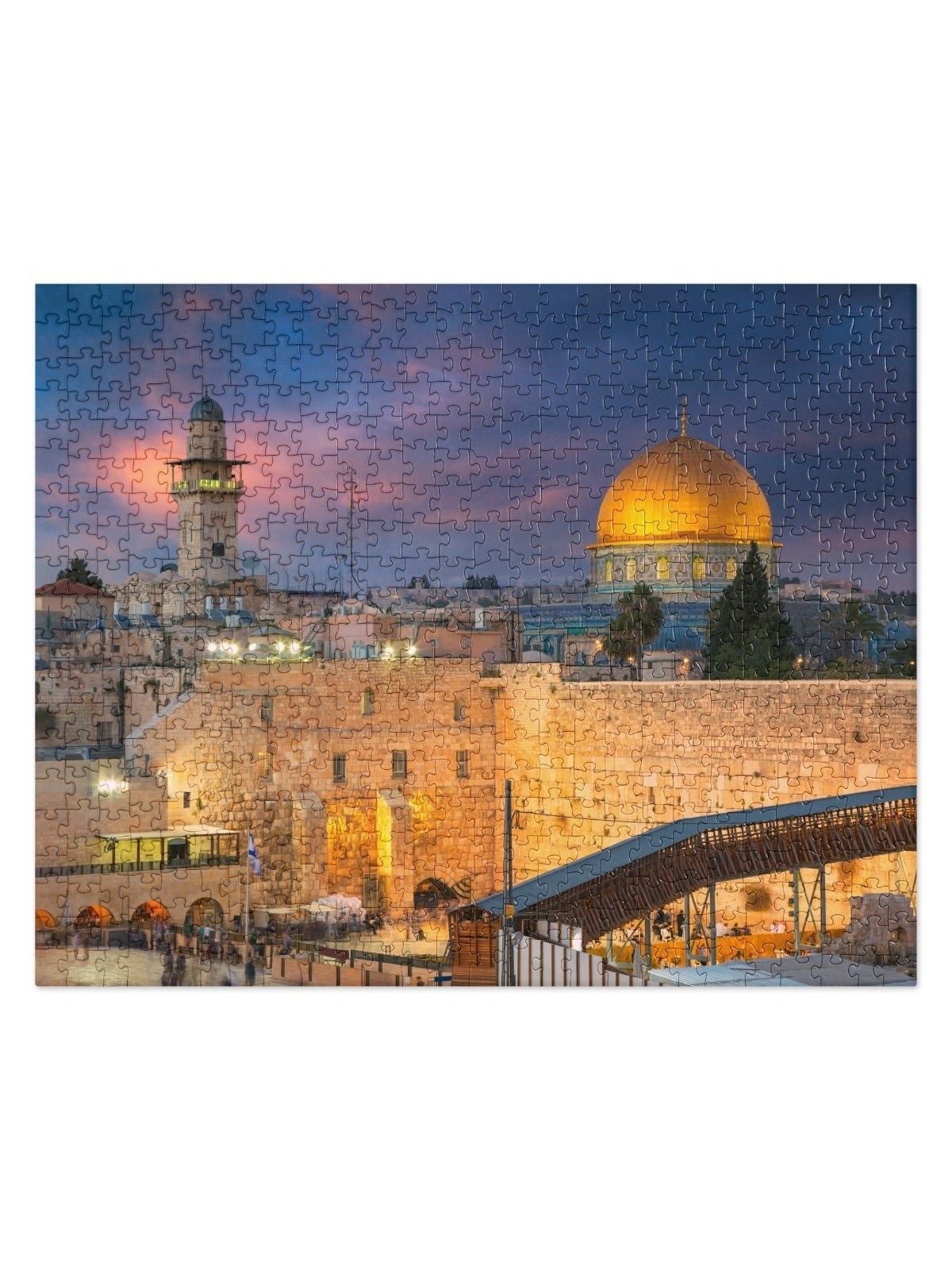 Kotel et Mont du Temple - Puzzle Jérusalem