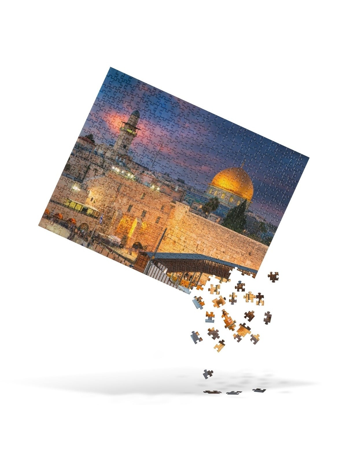 Kotel et Mont du Temple - Puzzle Jérusalem