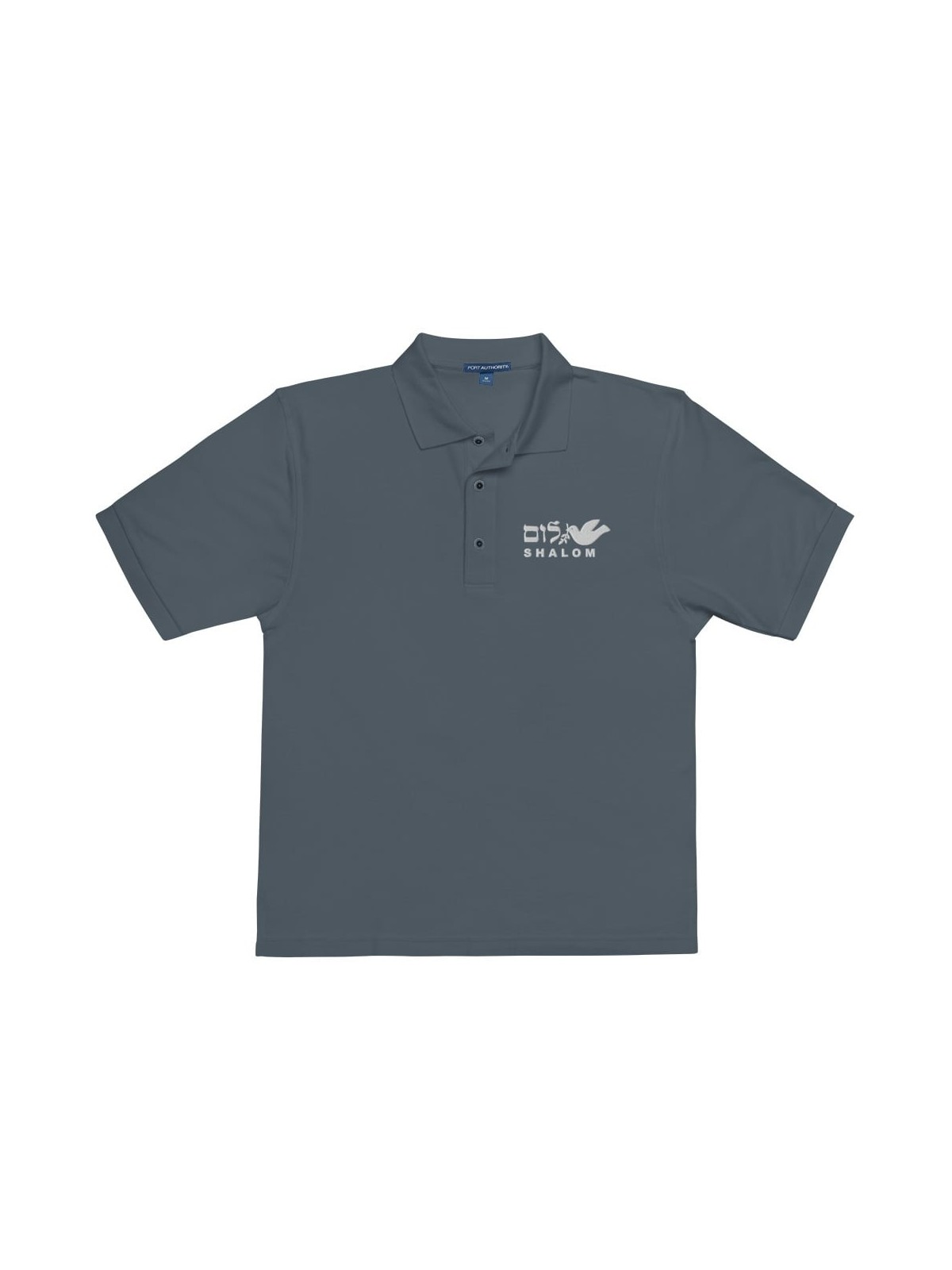 Shalom Dove of Peace Men's Polo Shirt