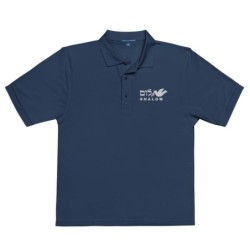 Shalom Dove of Peace Men's Polo Shirt