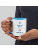 Tasse Emoji Man Plans - Couleur à l'intérieur