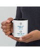 Tasse Emoji Man Plans - Couleur à l'intérieur