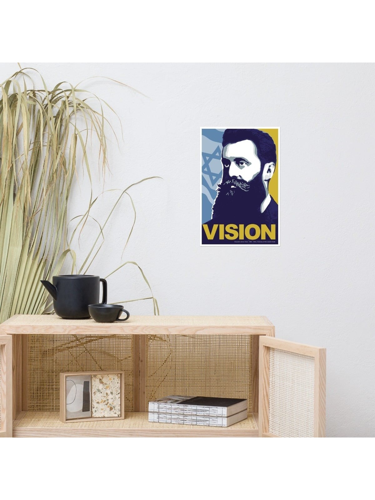 Theodor Herzl Poster - Vision