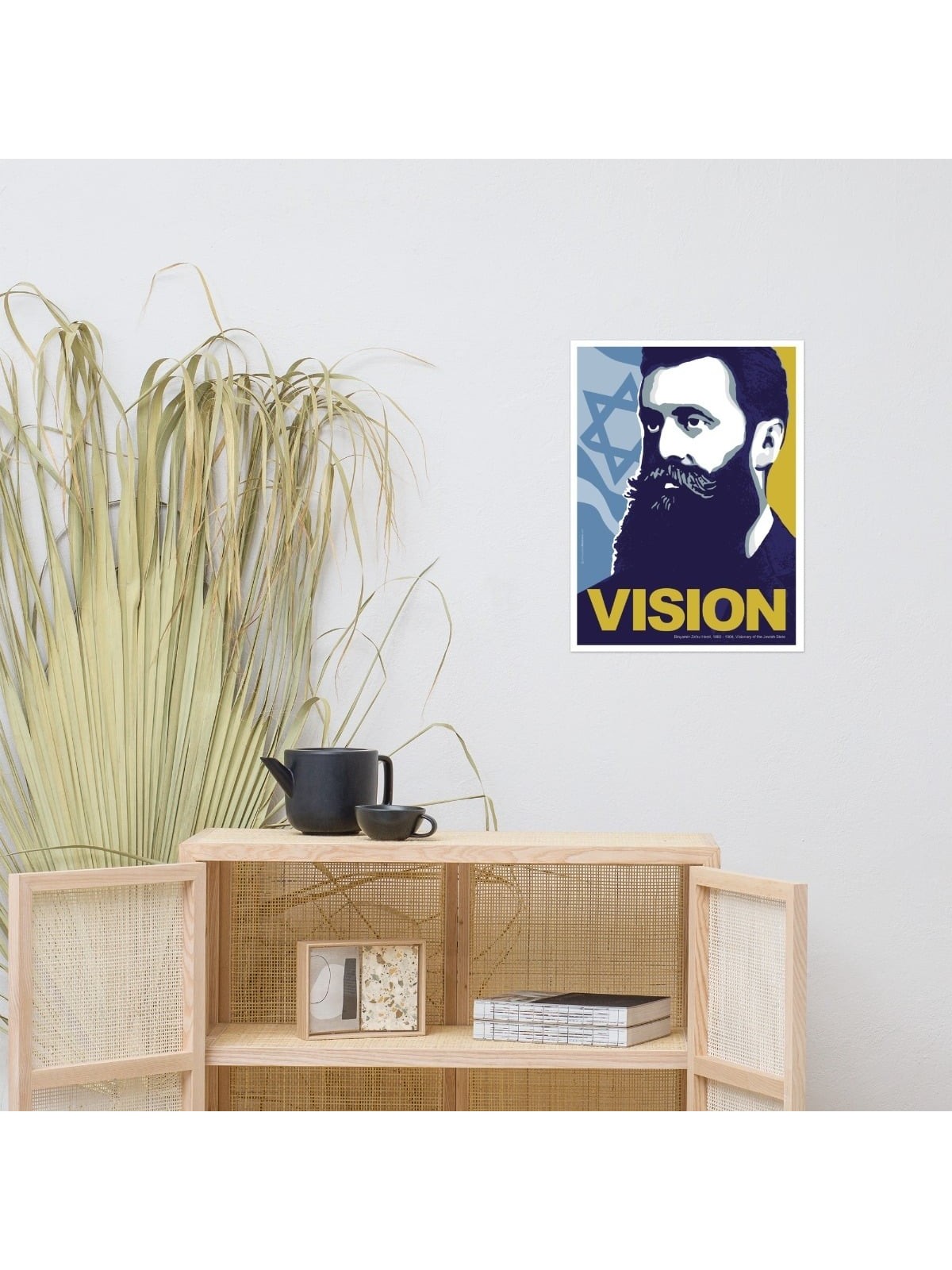 Theodor Herzl Poster - Vision