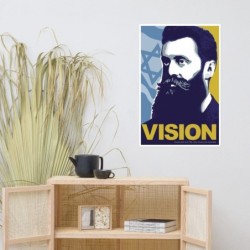 Theodor Herzl Poster - Vision
