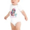 Happy Hanuk-Corn Baby Short Sleeve Onesie