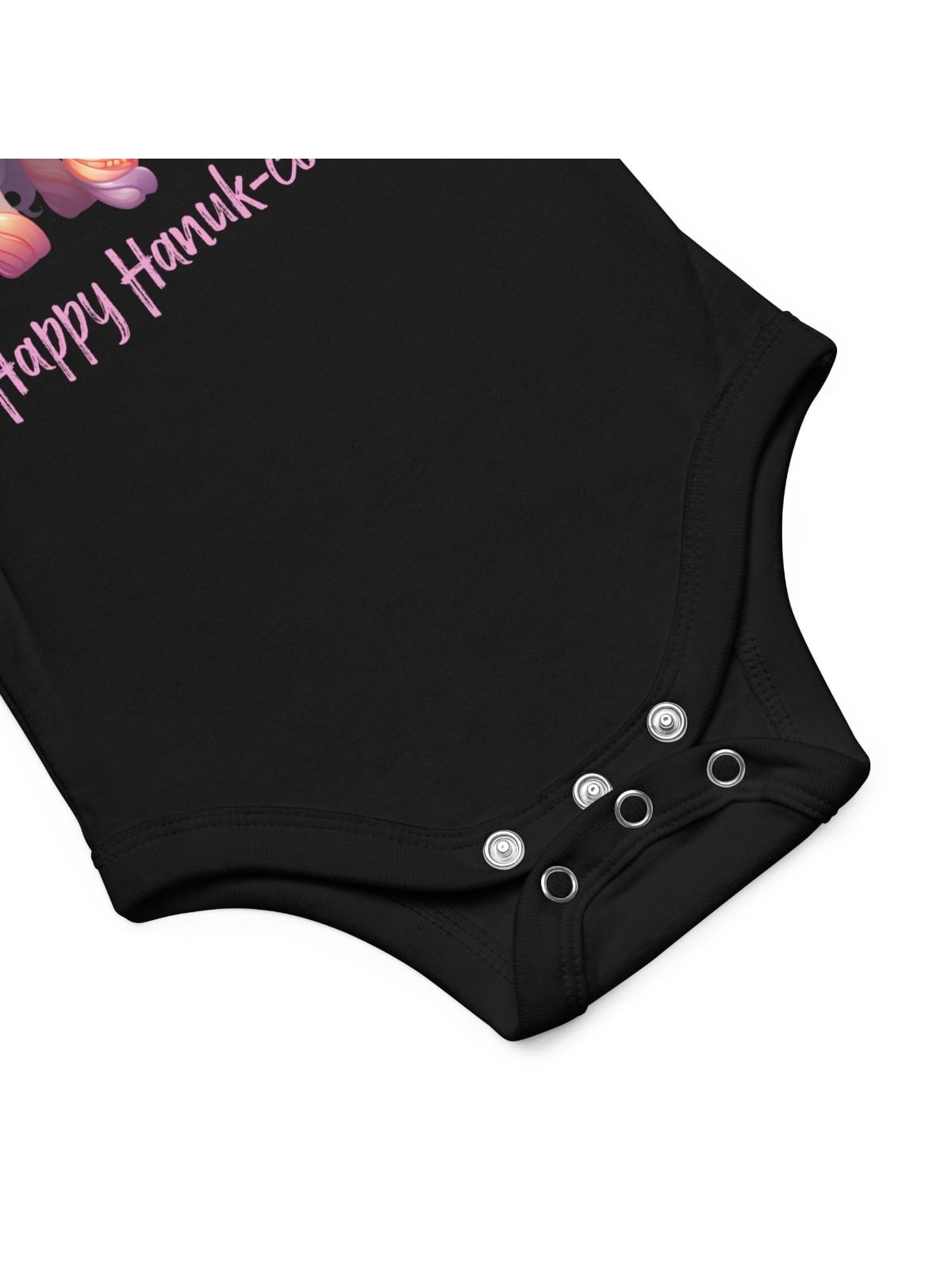 Happy Hanuk-Corn Baby Short Sleeve Onesie