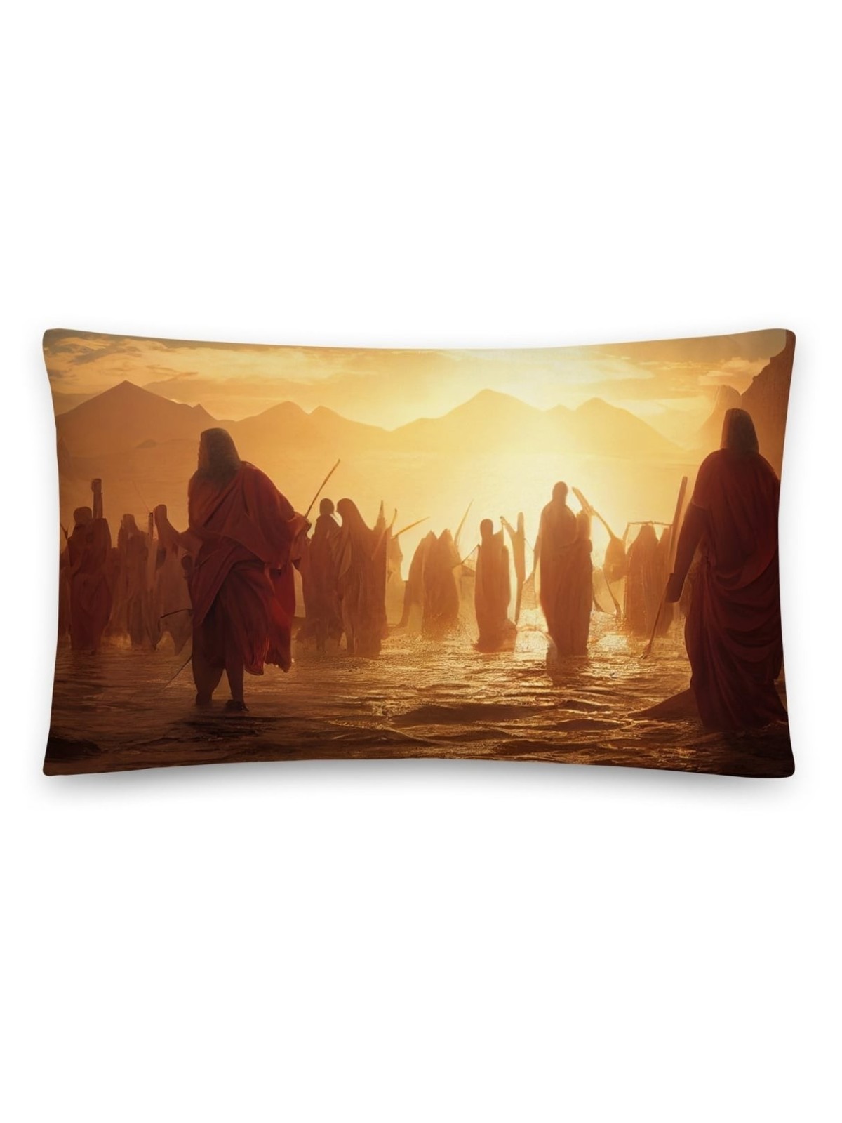 Exodus from Egypt Passover Pillow