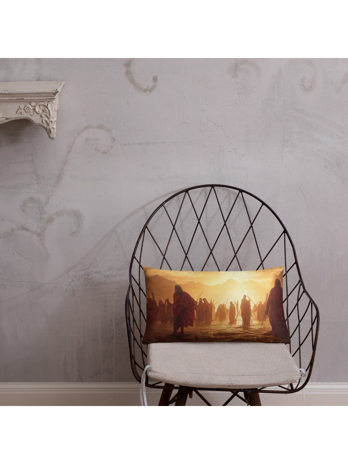 Exodus from Egypt Passover Pillow