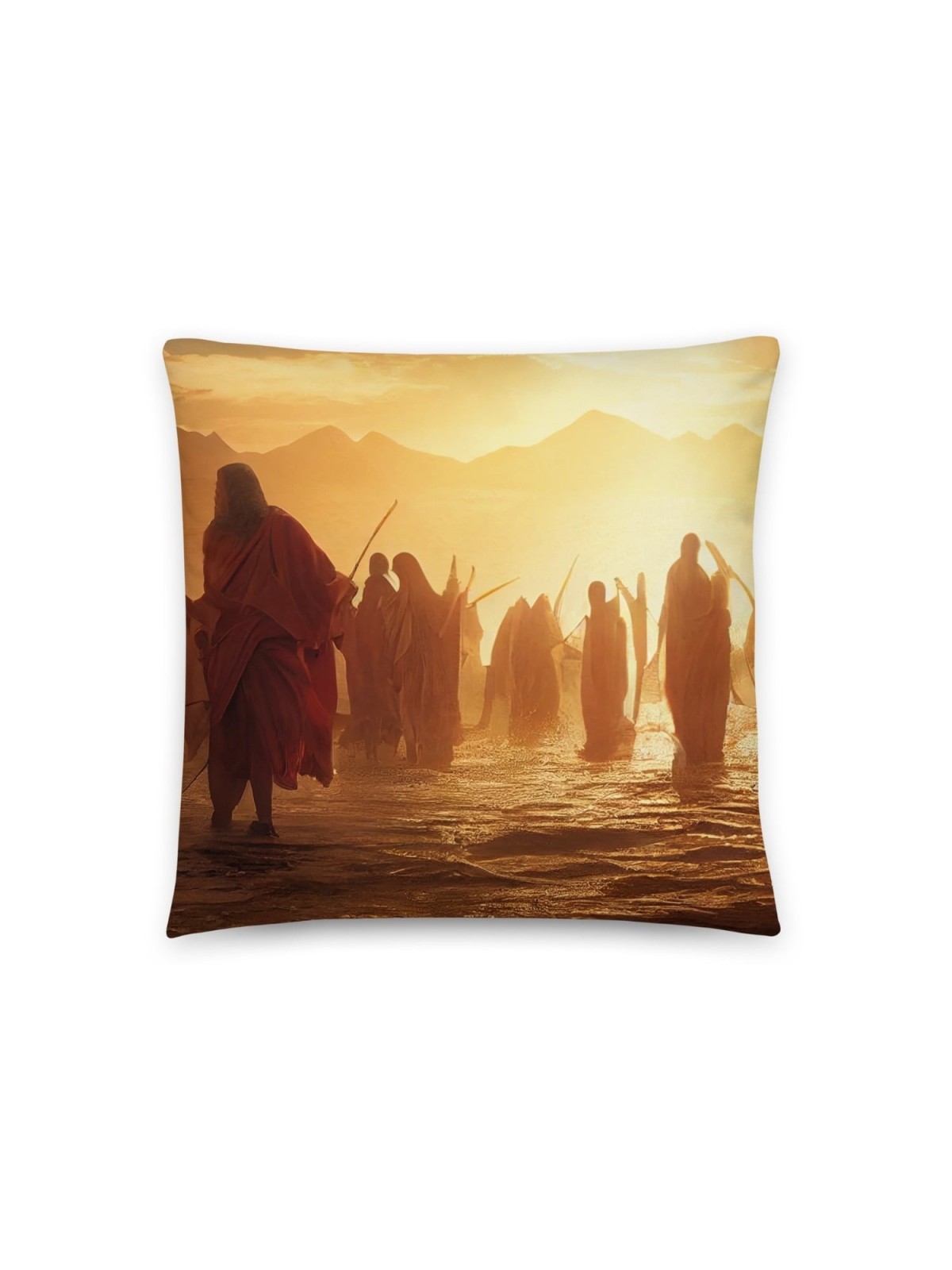 Exodus from Egypt Passover Pillow