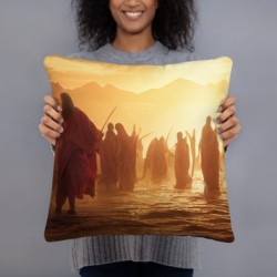 Exodus from Egypt Passover Pillow