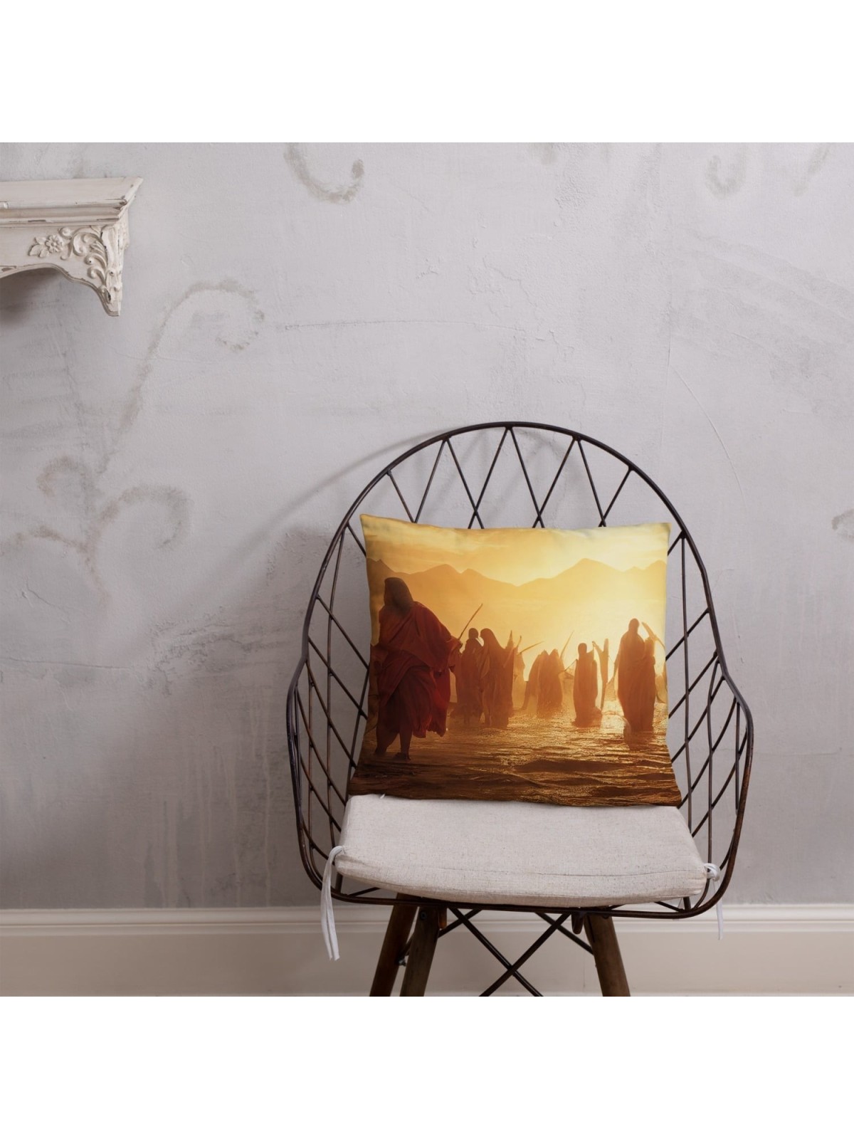 Exodus from Egypt Passover Pillow